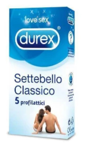 PROFILATTICO DUREX SETTEBELLO CLASSICO 5 PEZZI - Fontenova srl