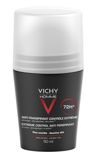 VICHY HOMME DEO ROLL-ON ANTI-TRASPIRANTE 50 ML - Fontenova srl