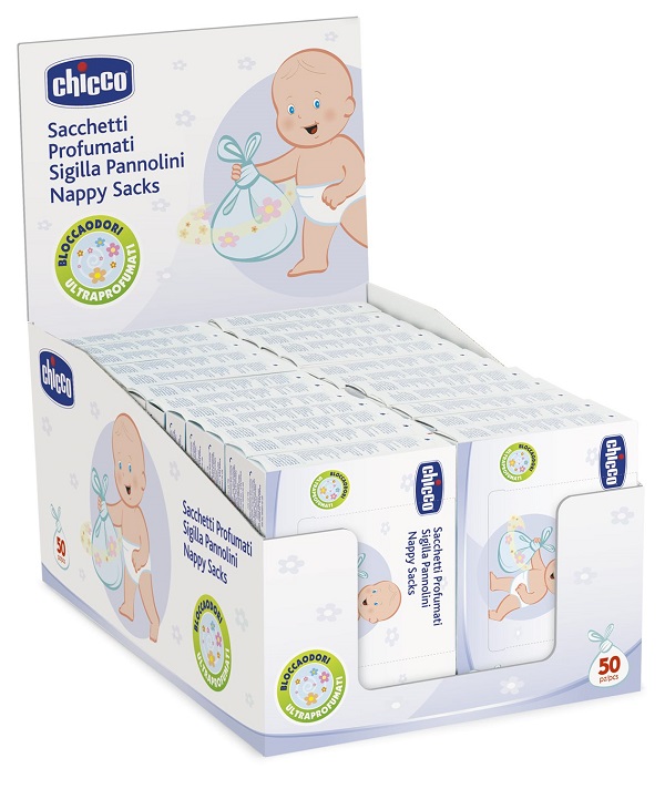 CHICCO SACCHETTI PROFUMATI PANNOLINI - Fontenova srl