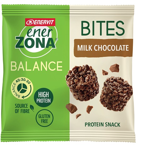 ENERZONA BITES MILK CHOCOLATE 1 BUSTINA - Fontenova srl