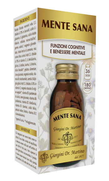MENTE SANA 180 PASTIGLIE - Fontenova srl