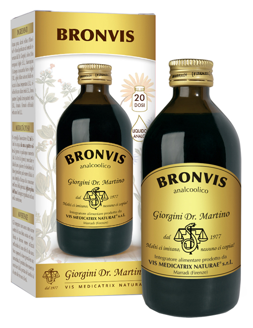 BRONVIS LIQUIDO ANALCOLICO 200 ML - Fontenova srl