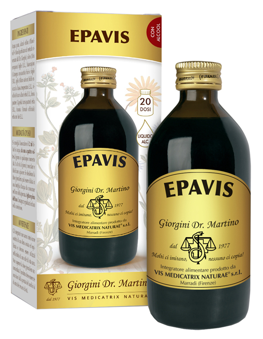EPAVIS LIQUIDO ALCOLICO 200 ML - Fontenova srl