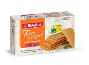 BIAGLUT FETTE TOSTATE MEDITERRANEE MONOPORZIONE 240 G - Fontenova srl