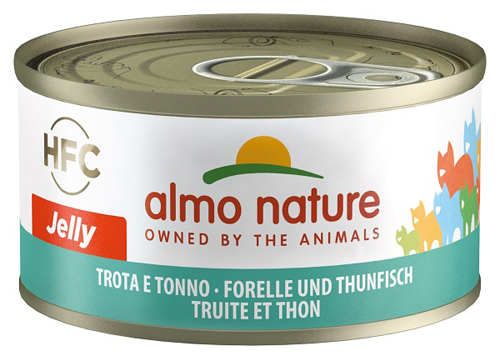 ALMO NATURE CAT TROTA TONNO 70 G - Fontenova srl