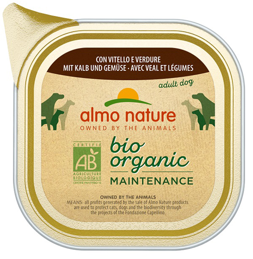 DAILY MENU BIO DOG VITELLO/VERDURE 100 G - Fontenova srl