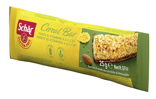 SCHAR CEREAL BAR BARRETTA AI CEREALI CON CIOCCOLATO AL LATTE 25 G - Fontenova srl