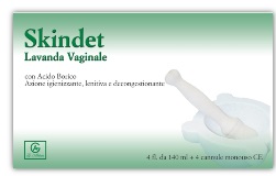 SKINDET LAVANDA VAGINALE 4 FLACONI 140 ML + 4 CANNULE MONOUSO IN BLISTER - Fontenova srl