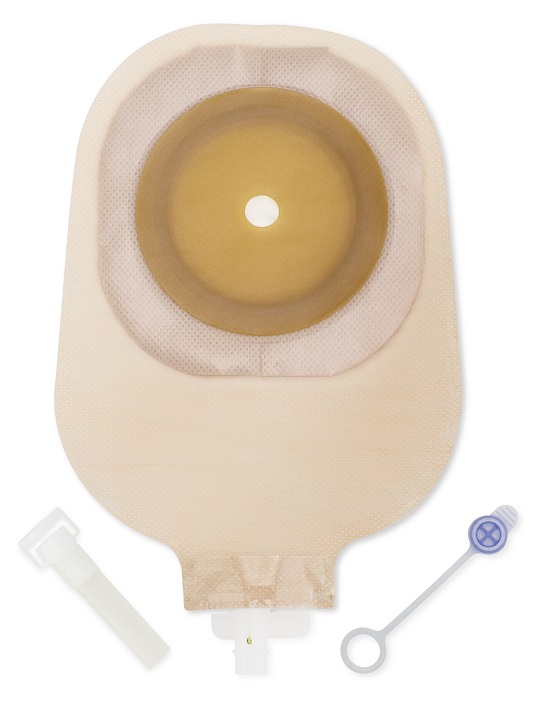 SACCA URO TRASPARENTE CON BARRIERA IDROCOLLOIDALE A SPESSOREDIFFERENZIATO AUTOPORTANTE A PROTEZIONE TOTALE CON BORDO ADESIVO NON ALLERGICO RITAGLIABILE 15-25MM 10PEZZI - Fontenova srl