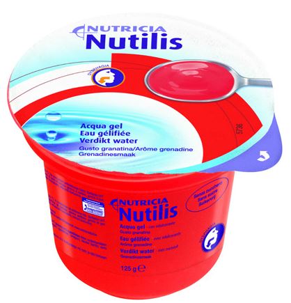 NUTILIS AQUA GEL GRANATINA 125 G 12 PEZZI - Fontenova srl