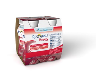 RESOURCE ENERGY FRAGOLA/LAMPONE 4 BOTTIGLIE 200 ML - Fontenova srl