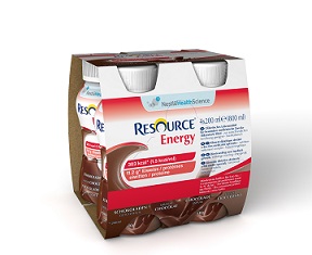 RESOURCE ENERGY CIOCCOLATO 4 BOTTIGLIE 200 ML - Fontenova srl