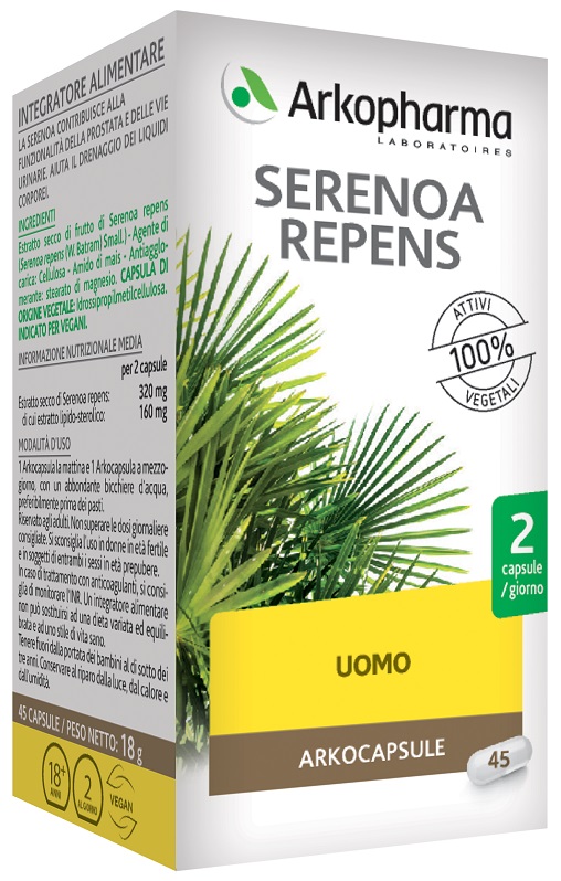 SERENOA REPENS 45 CAPSULE - Fontenova srl