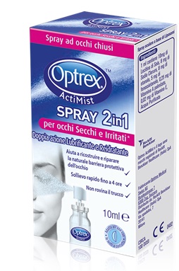 SPRAY OCULARE OPTREX ACTIMIST 2IN1 OCCHI SECCHI E IRRITATI 1 PEZZO - Fontenova srl