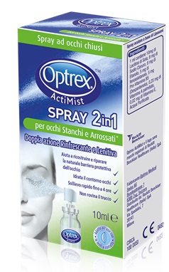 SPRAY OCULARE OPTREX ACTIMIST 2IN1 OCCHI STANCHI E ARROSSATI 1 PEZZO - Fontenova srl