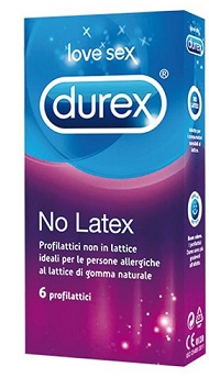 PROFILATTICO DUREX NO LATEX 6 PEZZI - Fontenova srl