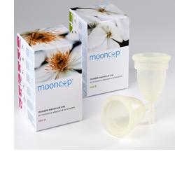 COPPETTA MESTRUALE MOONCUP TAGLIA A GRANDE PER DONNE CON PIU' DI 30 ANNI - Fontenova srl