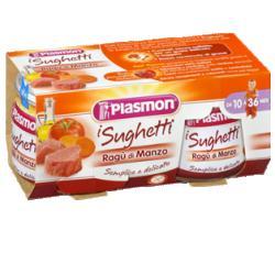 PLASMON SUGHETTO RAGU' DI MANZO 80 G X 2 PEZZI - Fontenova srl