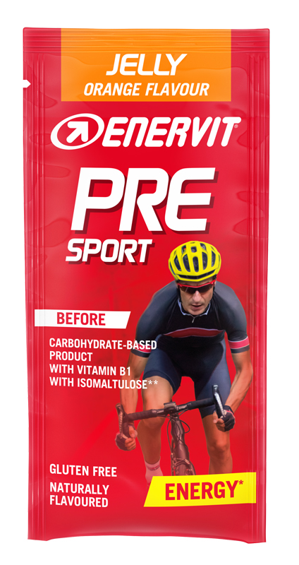 ENERVIT PRESPORT GELATINA ARANCIA 1 PEZZO - Fontenova srl