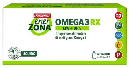 ENERZONA OMEGA 3 RX 5 FLACONI - Fontenova srl
