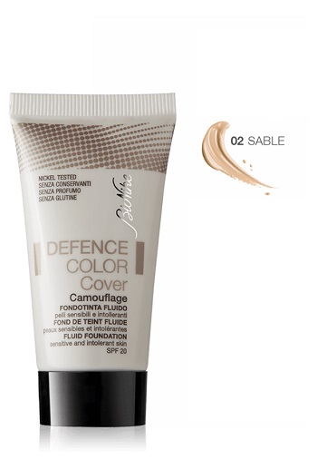DEFENCE COLOR COVER FONDOTINTA FLUIDO 02 SABLE 30 ML - Fontenova srl