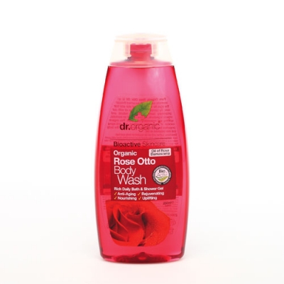 DR ORGANIC ROSE OTTO ROSA BODY WASH DETERGENTE CORPO 250 ML - Fontenova srl