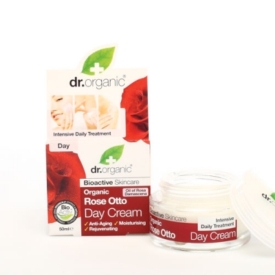 DR ORGANIC ROSE OTTO ROSA DAY CREAM CREMA VISO GIORNO 50 ML - Fontenova srl