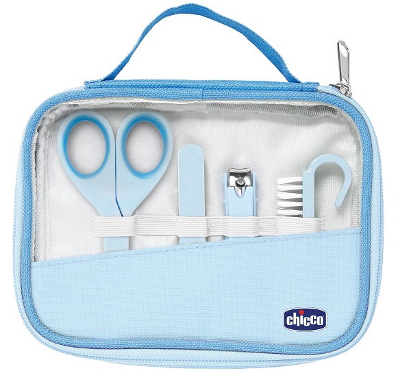 CHICCO SET UNGHIE BAMBINO AZZURRO-VERDE - Fontenova srl