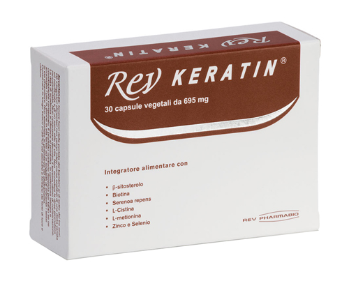 REV KERATIN 30 CAPSULE - Fontenova srl