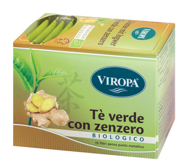 VIROPA TE' VERDE&ZENZERO BIO 15 FILTRI - Fontenova srl