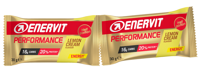 ENERVIT PS DOUBLE LEMON CREAM 2 MEZZE PORZIONI BOX 1 BARRETTA - Fontenova srl