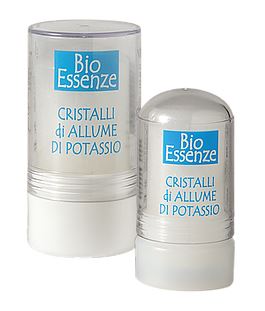 BIO ESSENZE ALLUME DI POTASSIO CRISTALLI 115 G - Fontenova srl