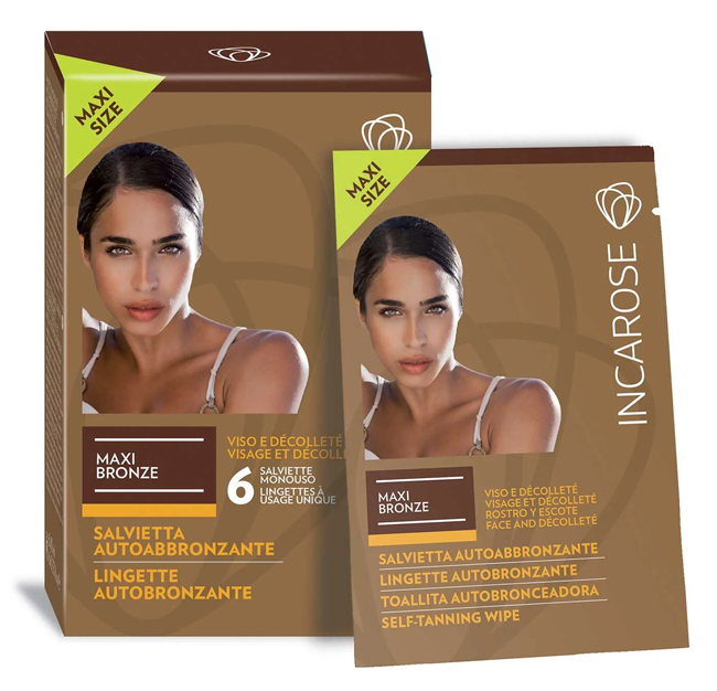 INCAROSE MAXI BRONZE 6 SALVIETTE VEG* - Fontenova srl