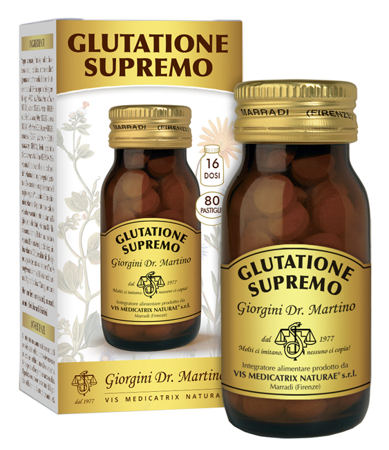 GLUTATIONE SUPREMO 80 PASTIGLIE - Fontenova srl