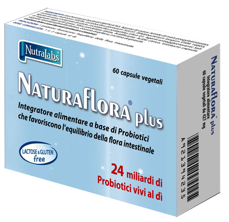 NATURAFLORA PLUS 60 CAPSULE VEGETALI - Fontenova srl