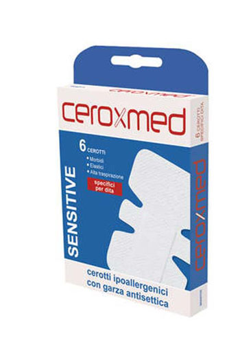 CEROTTO CEROXMED SENSITIVE FLEX SPECIFICO DITA 6 PEZZI - Fontenova srl