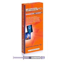 SIRINGA INTRA-ARTICOLARE ARTHRUM HCS CONDROITINA SOLFATO 40MG E ACIDO IALURONICO 40MG 2 ML - Fontenova srl