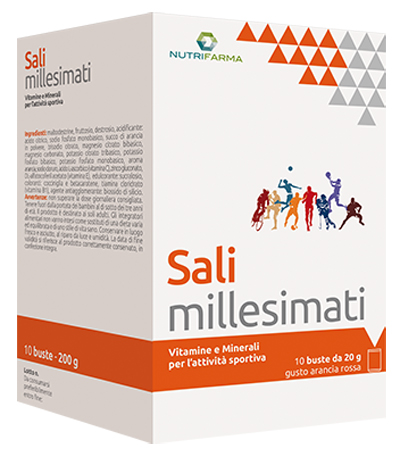 SALI MILLESIMATI 25 BUSTINE 20 G - Fontenova srl