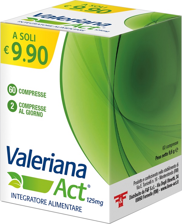 VALERIANA ACT 60 COMPRESSE - Fontenova srl
