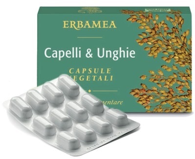 CAPELLI & UNGHIE 24 CAPSULE VEGETALI - Fontenova srl