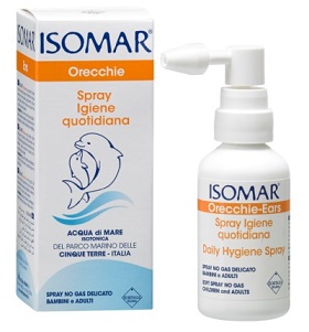ISOMAR ORECCHIE ACQUA DI MARE SPRAY NO GAS PER IRRIGAZIONE DELL'ORECCHIO 50ML - Fontenova srl