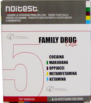 FAMILY DRUG TEST 5 URINE - Fontenova srl