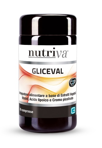 NUTRIVA GLICEVAL 30 COMPRESSE - Fontenova srl