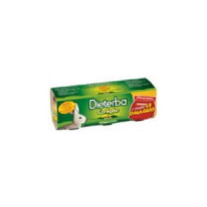 DIETERBA OMOGENEIZZATO CONIGLIO 3 PEZZI 80 G - Fontenova srl