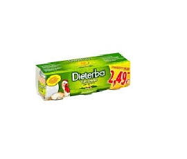 DIETERBA OMOGENEIZZATO TACCHINO 3 PEZZI 80 G - Fontenova srl