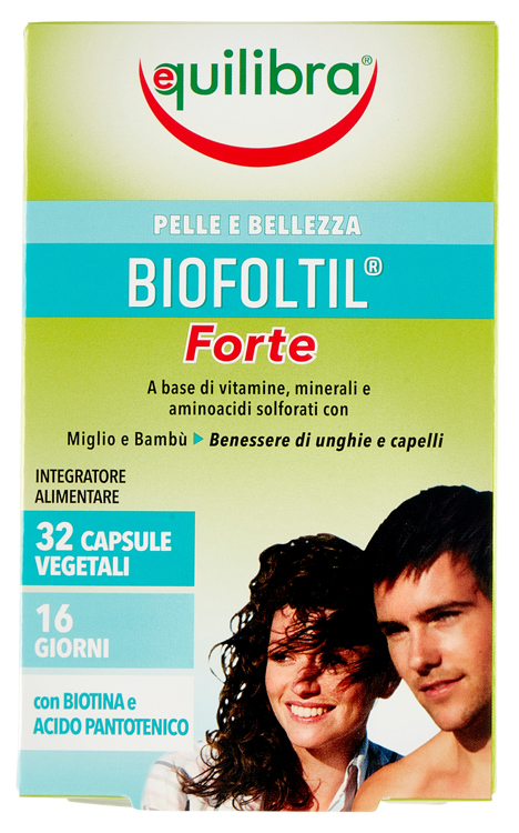 BIOFOLTIL FORTE 32 PERLE VEGETALI - Fontenova srl