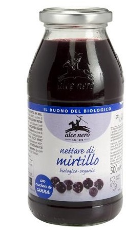 NETTARE DI MIRTILLO BIO 500 ML - Fontenova srl