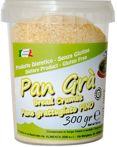 PAN GRA' PANE GRATTUGIATO FINO FRESELLE DEL VESUVIO 300 G - Fontenova srl