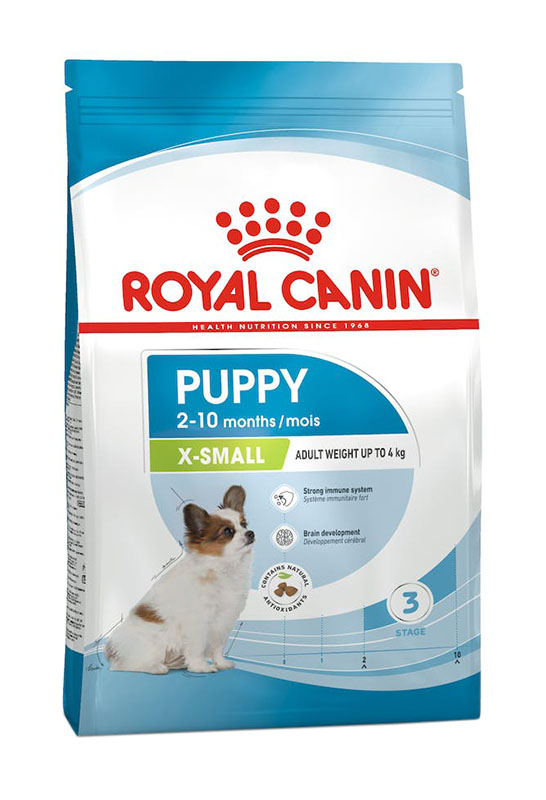 SIZE HEALTH NUTRITION XSMALL PUPPY 500 G - Fontenova srl