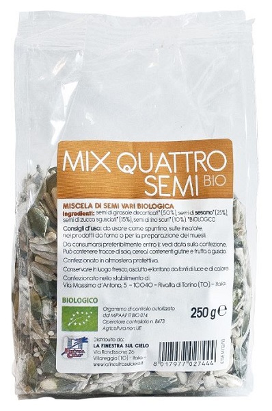 MIX 4 SEMI BIO 250 G - Fontenova srl